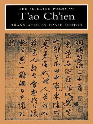 cover image of The Selected Poems of T'ao Ch'ien